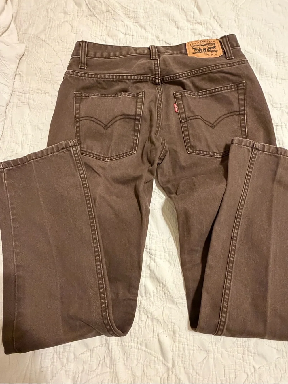 2 for$5✨Levi's Kid’s 511 Slim Jeans Brown, Size 16 Regular
